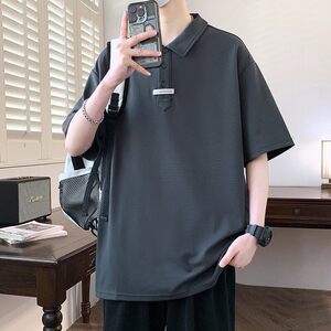 25068-特P50夏季休闲时尚T恤男短袖打底衫青少年翻领短袖polo衫图片