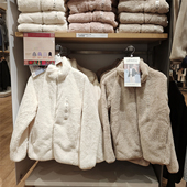 虞服WY479611 女秋冬长绒摇粒绒保暖拉链长袖 外套立领夹克 470137