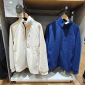 男装 秋冬加绒保暖针织摇粒绒拉链休闲外套立领夹克 虞服WY479863