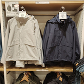 虞服WY475038 机能外套 情侣款 春秋防风防水立领夹克户外连帽男士