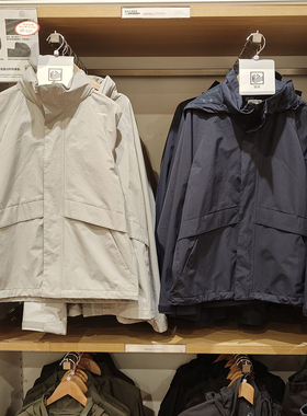 情侣款 春秋防风防水立领夹克户外连帽男士机能外套 虞服WY475038