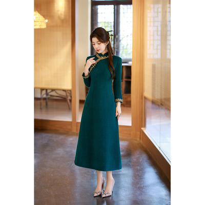 2025年新款绝美显瘦改良日常长裙