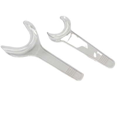 牙科齿科材料 透明T形开口器 正畸口角拉钩侧方牵开器 耐高温高压