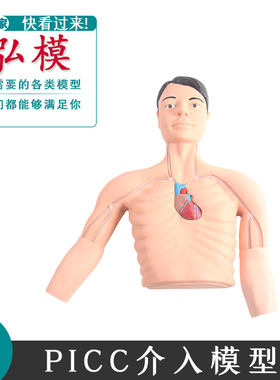 picc静脉穿刺模拟人弘模介入训练