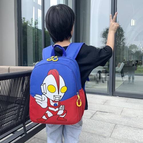 幼儿园双肩包男童奥特曼书包