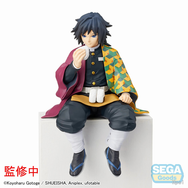 日版富冈义勇宇髓天元手办SEGA有钢印吸塑正品鬼灭之刃压泡面现货