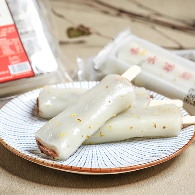 上海龙华素斋新春条头糕网红热销糕点上海特产糯米红豆棒棒糕300g