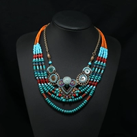 Двойное колье (можно использовать в качестве цепи лба)