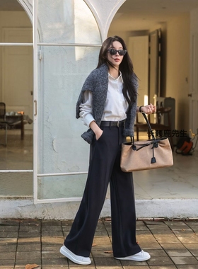 2026年春季新款韩国东大门 verygood小翻领纯色通勤衬衫