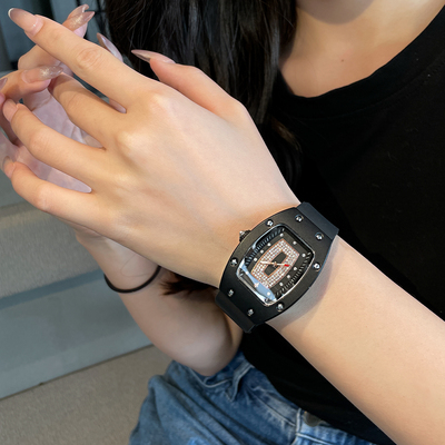 轻奢小众手表女高颜值女士表强森理查德机械名牌正品2025新款高级