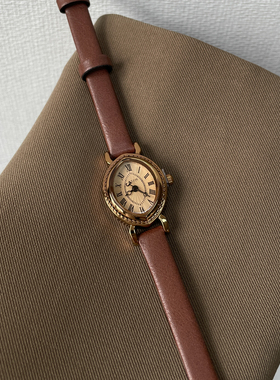 聚利时julius小众艺术手表女轻奢品牌复古女生气质秋冬女士女表
