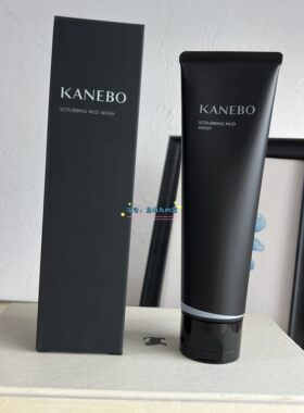 kanebo嘉娜宝粘土洁面磨砂洗面奶