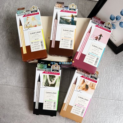 现货 新版日本本土MSH Love Liner随心极细防水不易晕眼线液笔