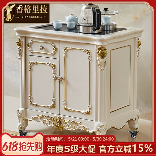 茶台欧式手工雕刻水性漆