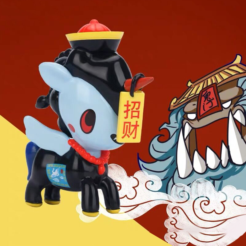 独角兽盲盒万圣节动漫扭蛋