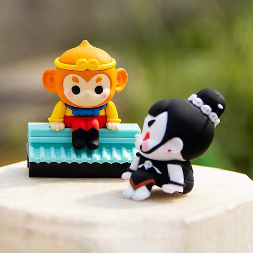 52toys屋檐上的西游记盲盒公仔