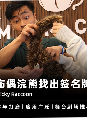 AMOR魔术 梁快实战流程丨Tricky Raccoon 顽皮浣熊 找签名牌道具