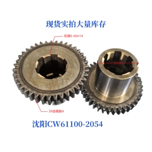 沈阳安阳天水CW61100-5054/2054A/2054B机床配件车床齿轮