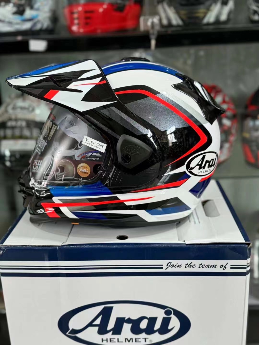 拉力盔ARAI全盔旅行四季头盔