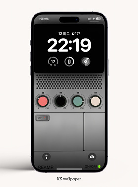 K623 复古音频调音器壁纸 4K高清手机壁纸