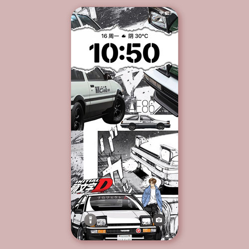 K1401 头文字D AE86 壁纸   4K高清手机壁纸