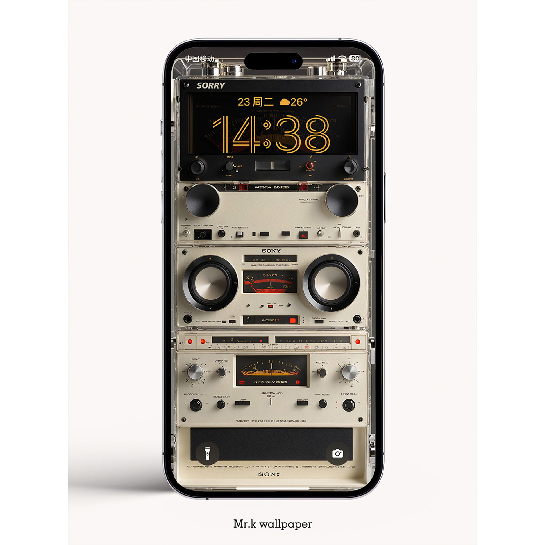 K226 / SONY索尼 复古播放器 iphone手机4K高清壁纸苹果手机壁纸