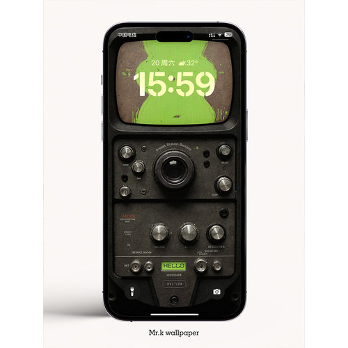 K405 量子探测仪模拟器雷达 iphone手机4K高清壁纸苹果手机壁纸