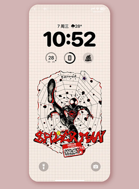 K1193 蜘蛛侠平行宇宙 Iphone手机4K高清壁纸苹果手机壁纸