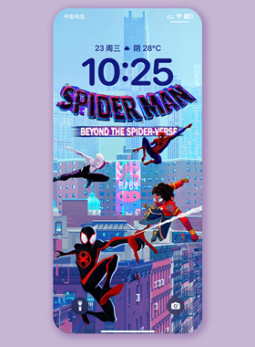 K1505  蜘蛛侠平行宇宙英雄集结  4K高清手机壁纸