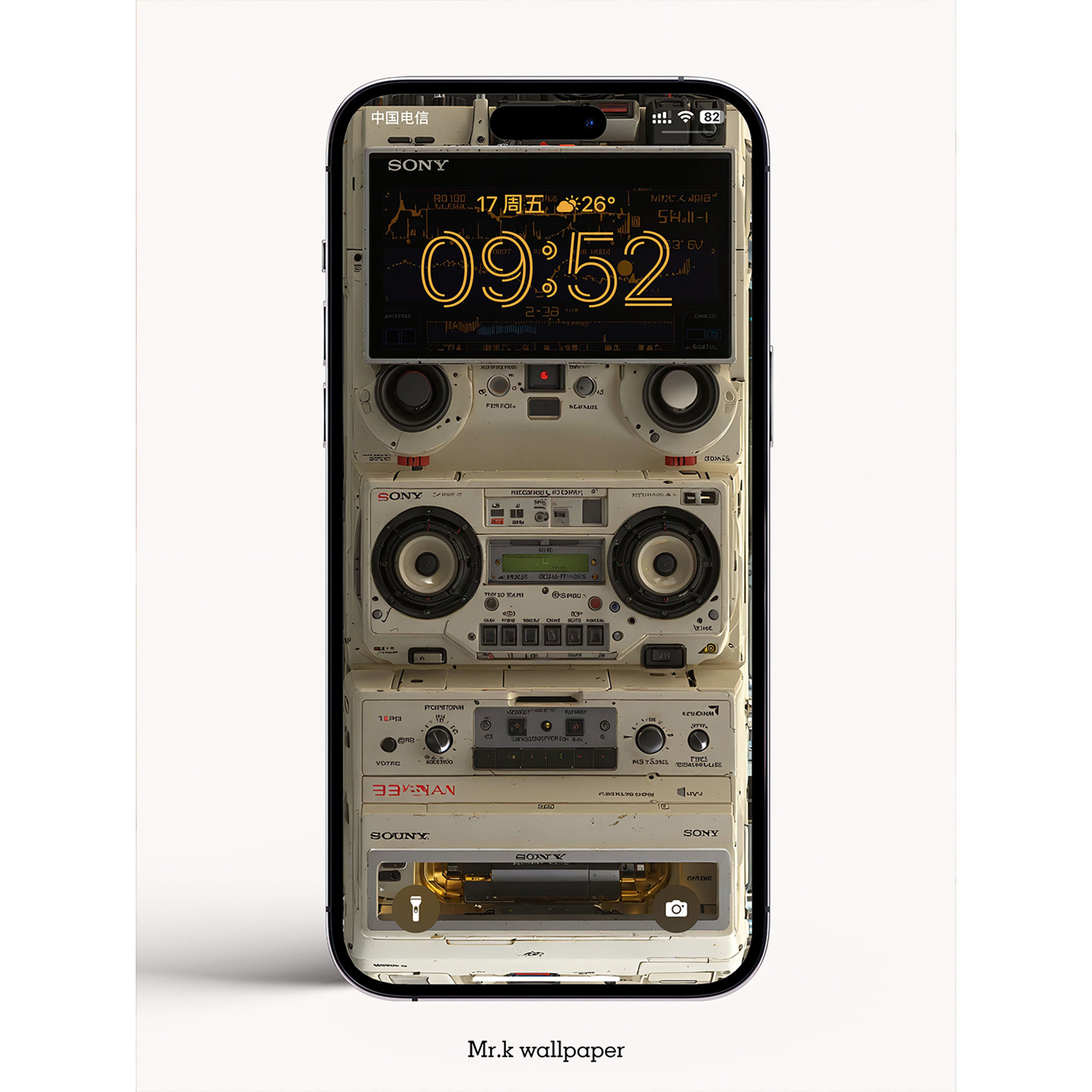 K251 / SONY索尼 复古播放器 iphone手机4K高清壁纸苹果手机壁纸