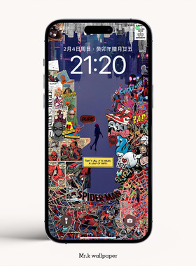 K86 / 蜘蛛侠平行宇宙壁纸 /iphone手机4K高清壁纸苹果手机壁纸