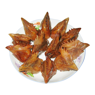 东北特产哈尔滨哈信诚熏酱鸡头鸡脑袋卤味特色美食小吃鸡冠子