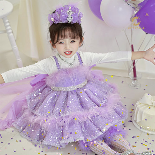儿童生日公主裙洛丽塔四季款