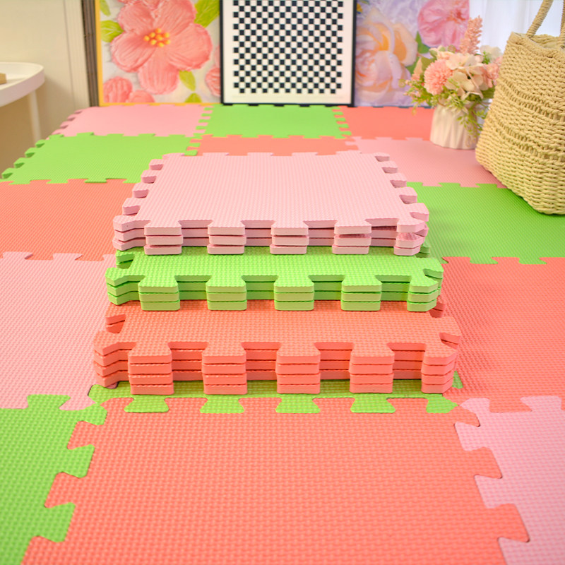 加厚泡沫地垫儿童爬行垫拼接拼图宝宝爬爬垫客厅防水防摔榻榻米厚