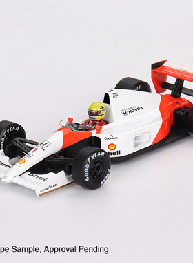 MINIGT#1120-迈凯伦McLaren MP4/6 #1 Ayrton Senna汽车模型1:64