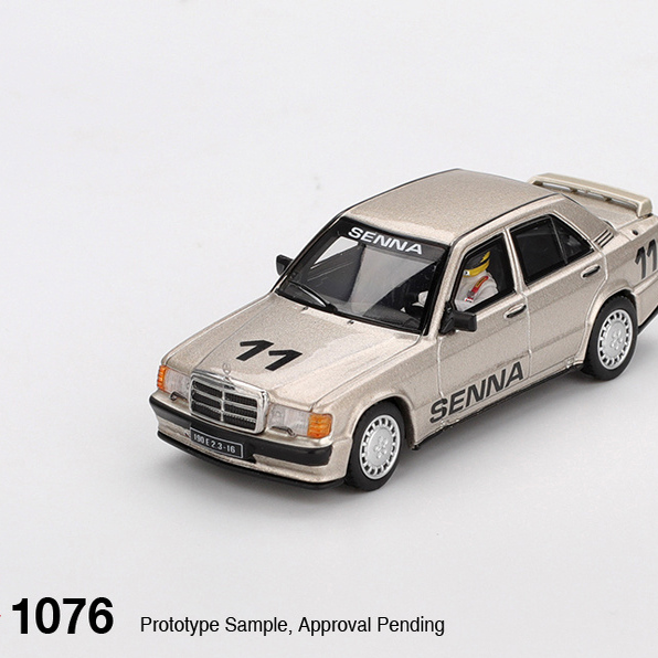 MINIGT#1076-奔驰Mercedes-Benz 190E #11 塞纳合金汽车模型-1:64