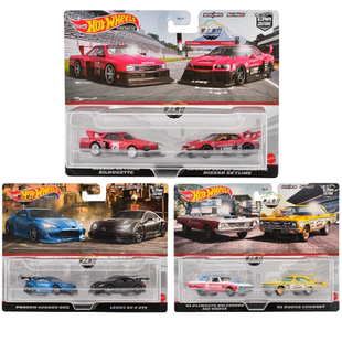 风火轮hotwheels双车套汽车文化尼桑天际线LB-ER34斯巴鲁雷克萨斯