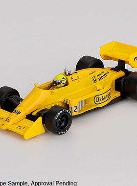 MINIGT#1088-莲花Lotus 99T #12 Ayrton Senna 1987赛车模型-1:64