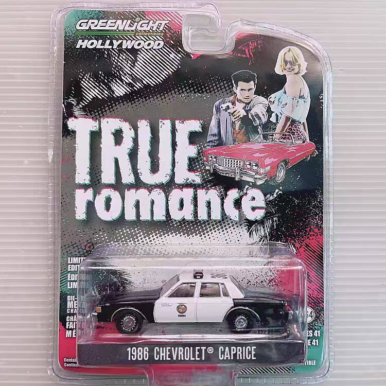 绿光 1:64 greenlight1986雪佛兰chevrolet caprice合金汽车模型