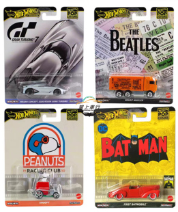 风火轮hotwheels电影娱乐汽车文化HXD63金标史努比蝙蝠车尼桑跑车