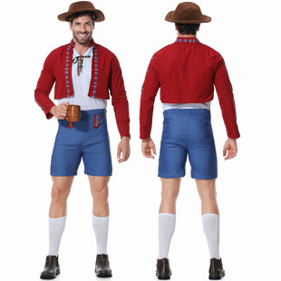 德国啤酒节服装西班牙斗牛士cosplay舞台表演德保舞装服民族服装