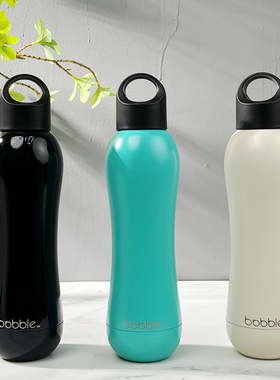 美国bobble户外双层不锈钢保温杯便携水杯车载水壶高颜值男女运动