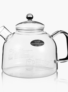 德国Trendglas Jena明火玻璃煮茶壶烧水壶泡茶花茶水果耐高温煮茶