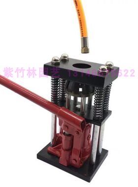 快速压管机手动液压扣管机农用打药泵喷雾器管高压胶管铜接头钳子