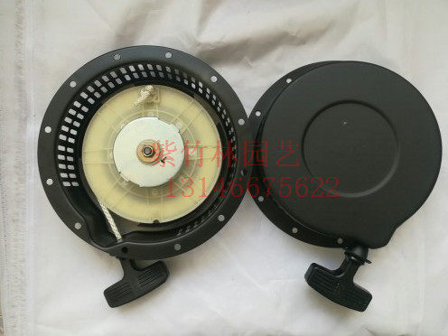 柴油发电机5KW 186F FA手拉盘 188FA柴油微耕机配件 启动器总成