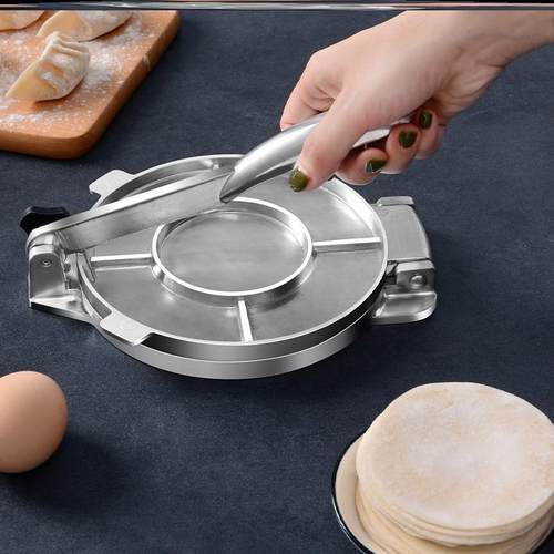 压饼神器铝制手压式压薄饼饺子皮包子皮雪媚娘出皮机工具家用商用