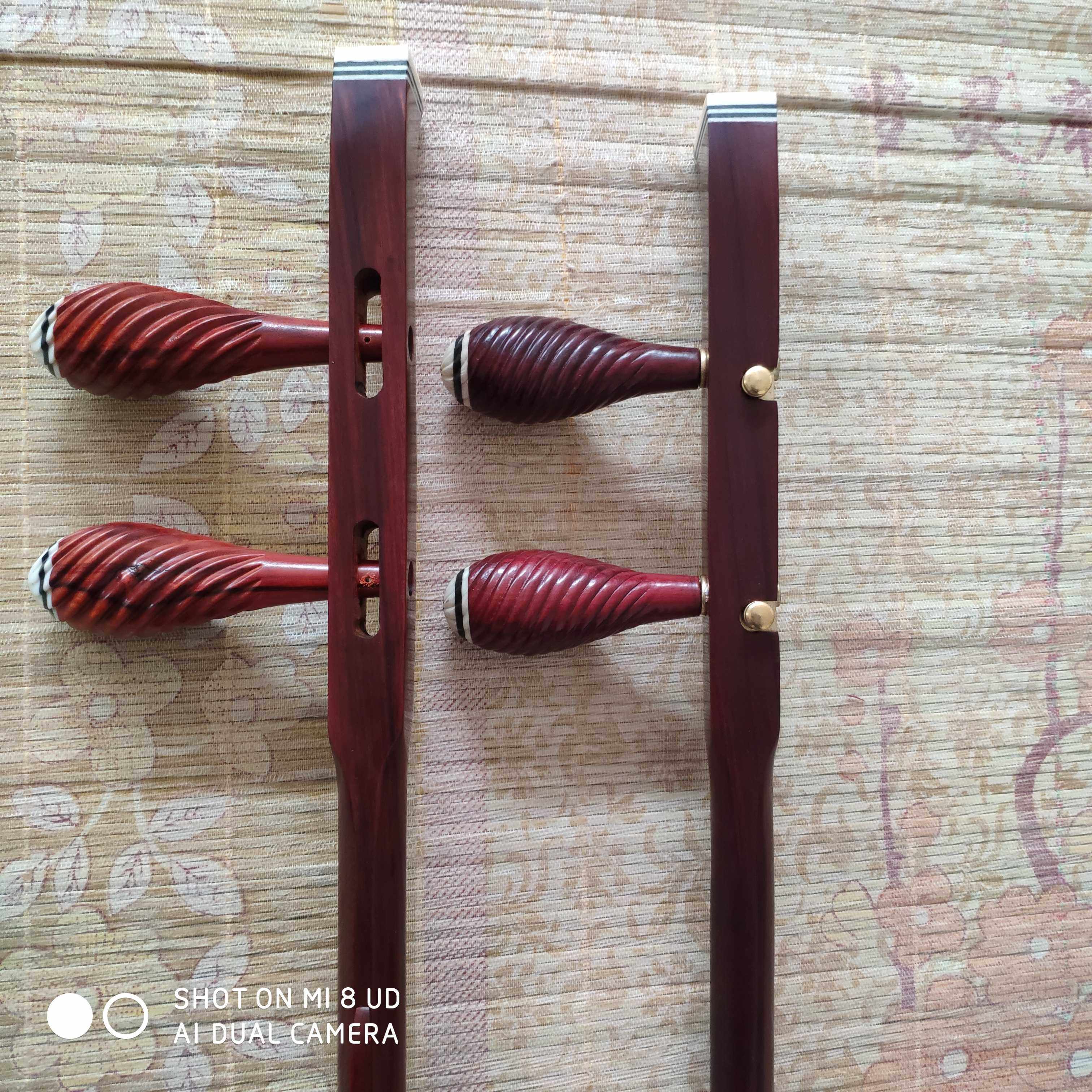 板胡琴杆 紫檀豫剧 评剧板胡杆子 木板 机械轴板胡杆 扁杆子