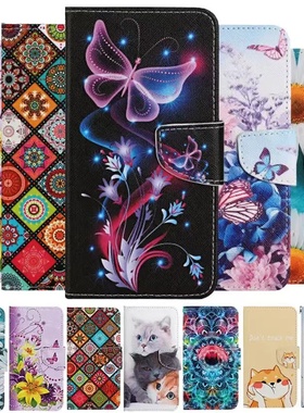 适用于小米POCOM6PRO4G C75 5G X3 NOTE10PRO X5 X6X7 X7PRO C65 14T PRO卡通防摔插卡钱包支架手机壳