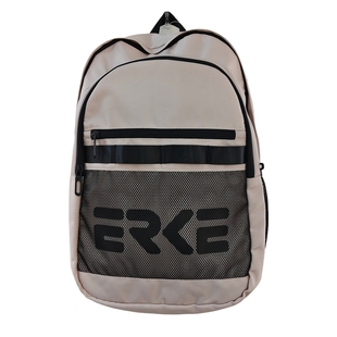 鸿星尔克双肩背包2025年新款大容量旅行包轻便舒适男女包学生书包