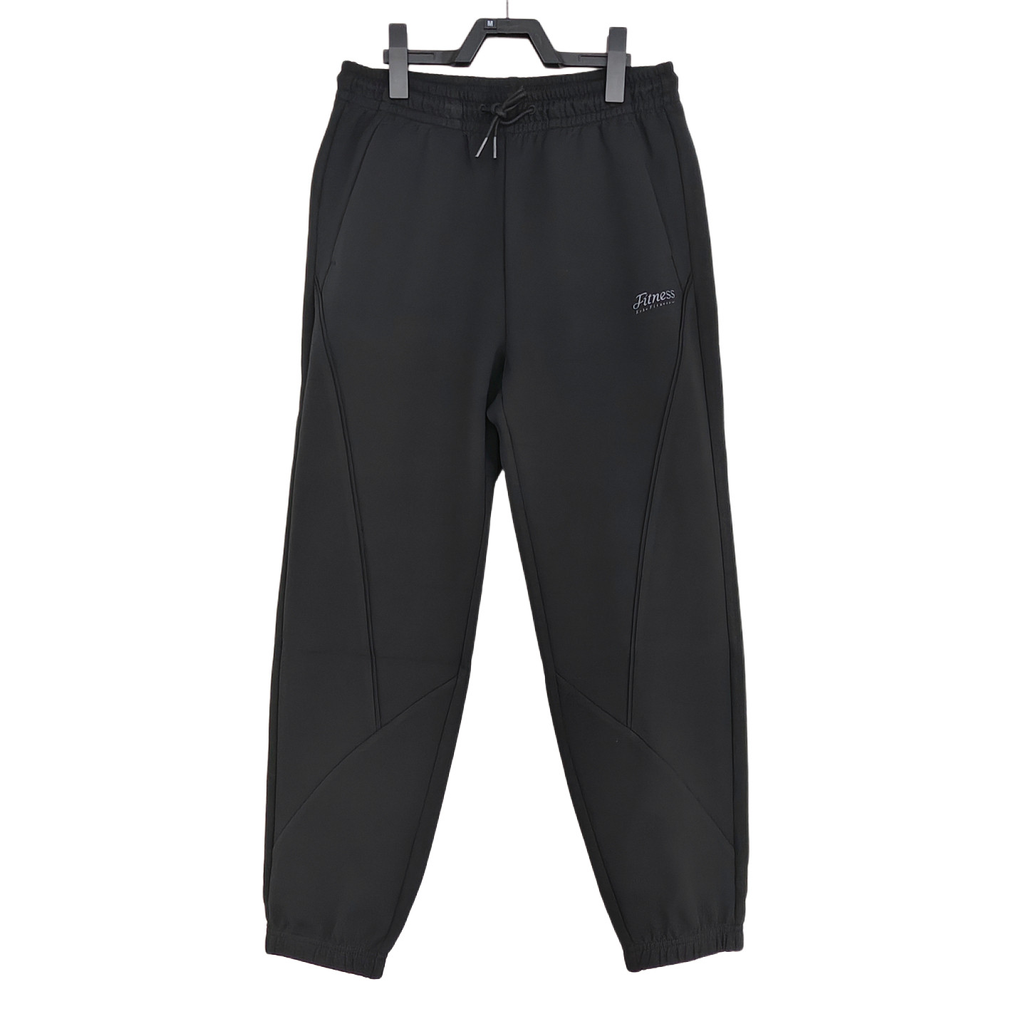 鸿星尔克针织九分裤2026年春季新款简约百搭收脚休闲运动裤卫裤女